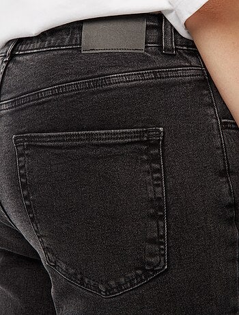 Jean mom taille haute 5 poches - L32