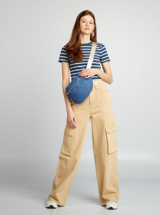 Jean multipoche wide leg