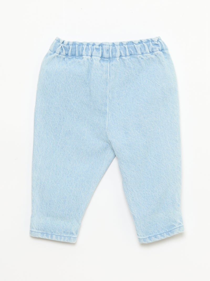 Jean paperbag 'Disney' Bleu - Kiabi