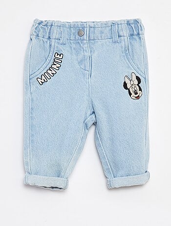 Jean paperbag 'Disney' revers à base