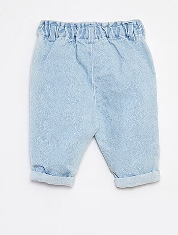 Jean paperbag 'Disney' revers à base