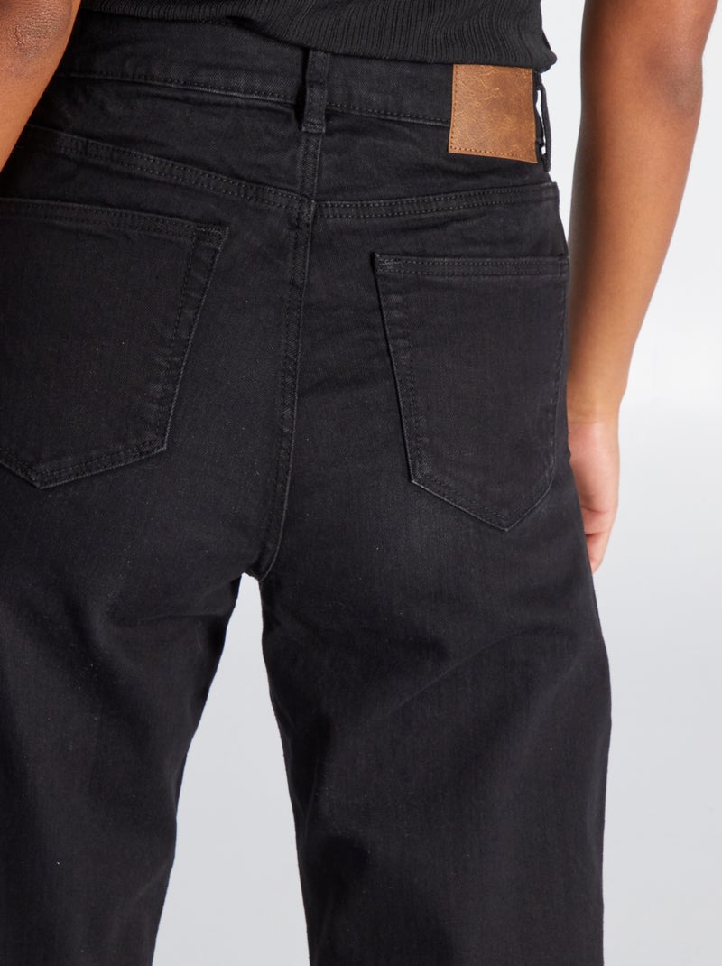 Jean regular - 32L Noir - Kiabi