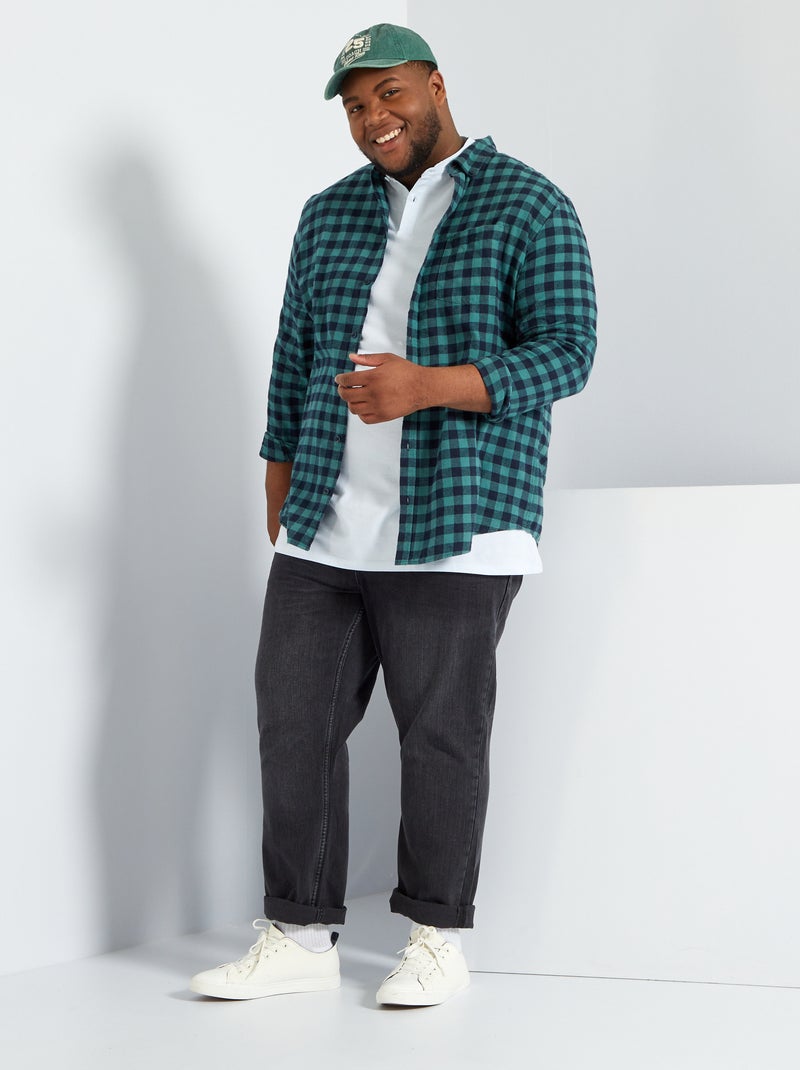 Jean regular - L32 Gris - Kiabi