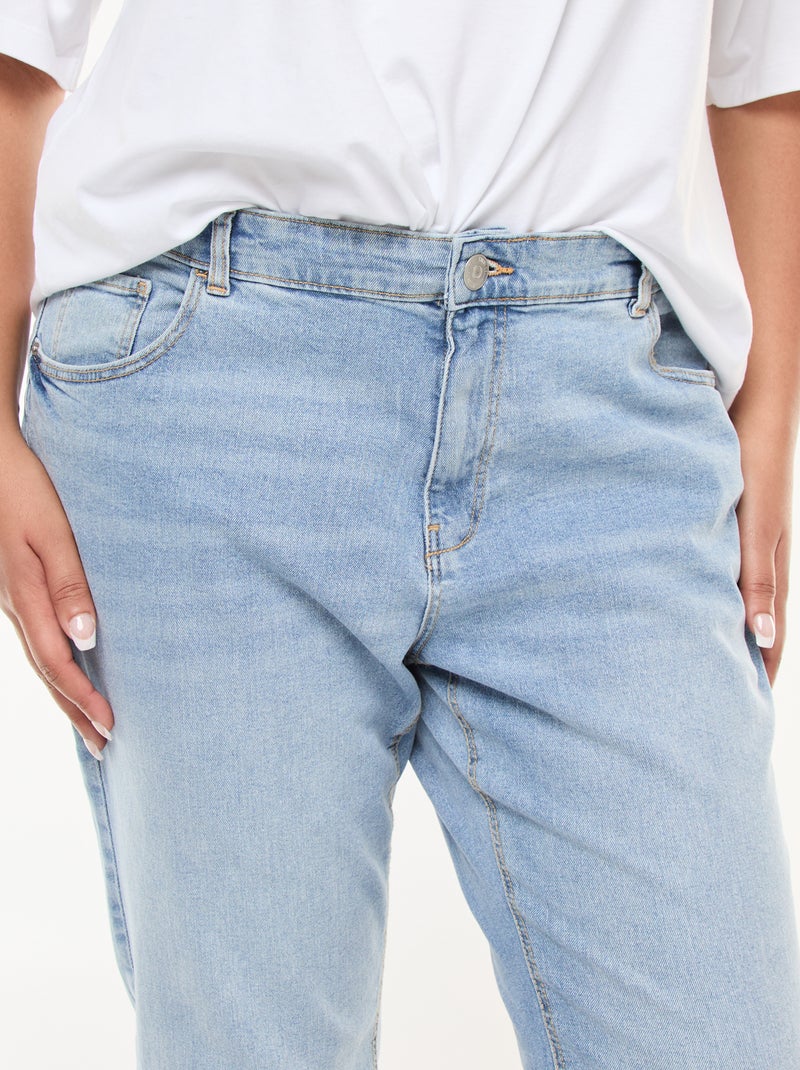 Jean regular 5 poches L30 Triple stone - Kiabi