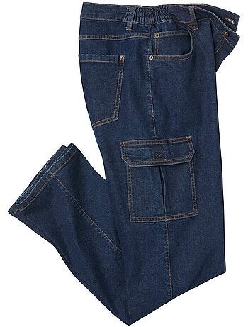 Jean Regular Cargo Taille Semi-Elastiquée - ATLAS FOR MEN
