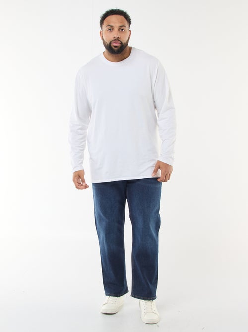 Jean regular / coupe droite à 5 poches - Kiabi