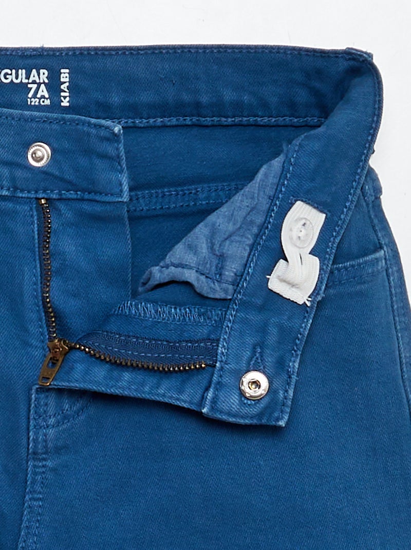 Jean regular coupe droite bleu foncé - Kiabi