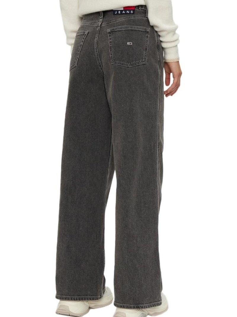 Jean Regular Femme Tommy Hilfiger Gris Argenté - Kiabi