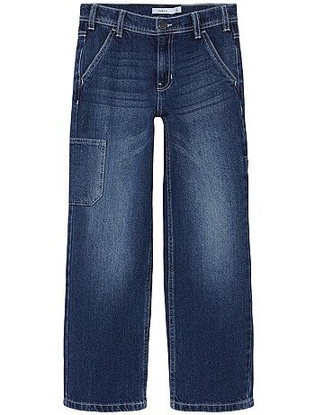 Jean Regular Foncé Fille Name it Straight 5950