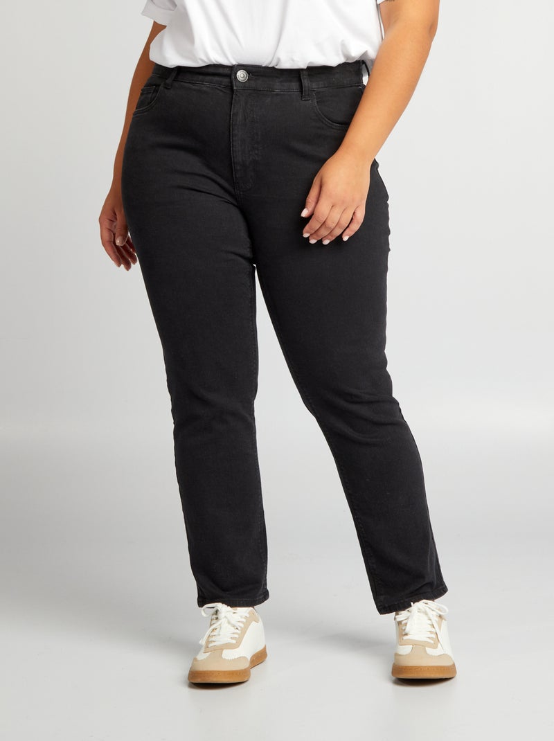 Jean regular L28 Noir - Kiabi