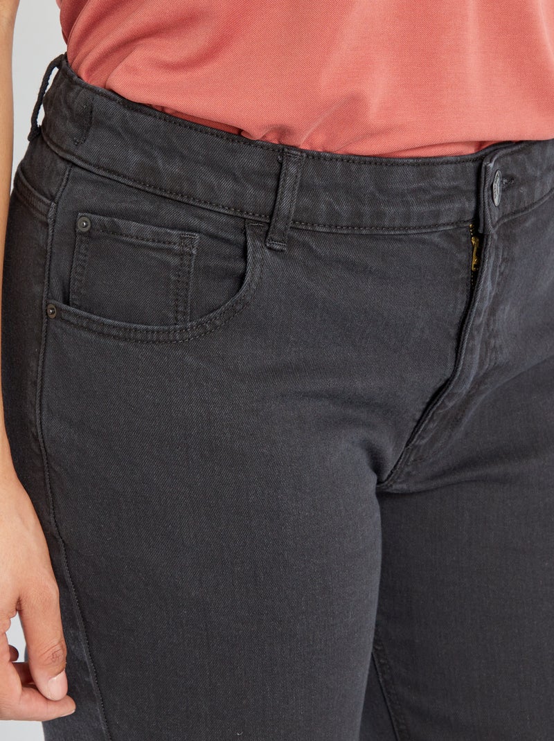 Jean regular L28 Noir - Kiabi