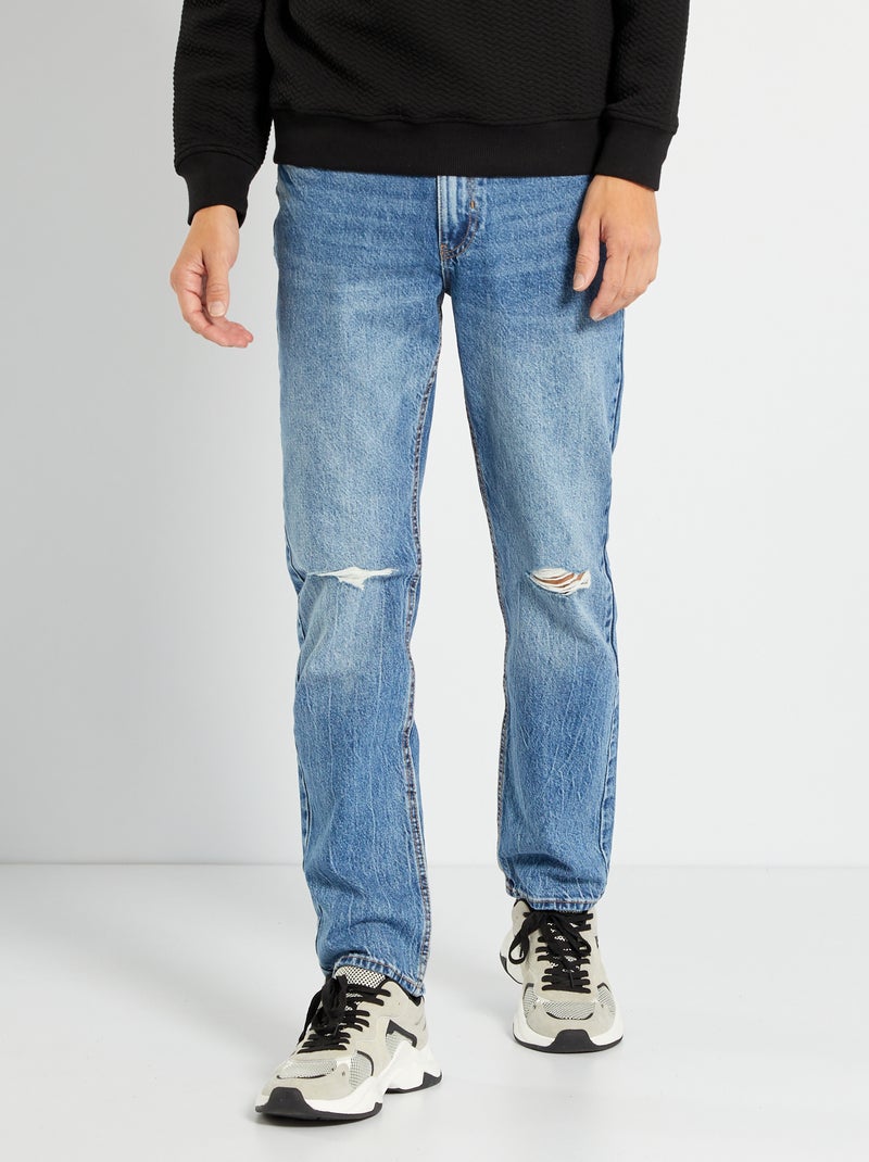 jean regular L32 double stone - Kiabi