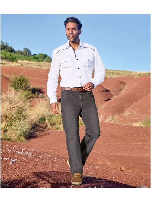 Jean Regular Stretch - ATLAS FOR MEN - Kiabi Jean Regular Stretch - ATLAS FOR MEN - Kiabi
