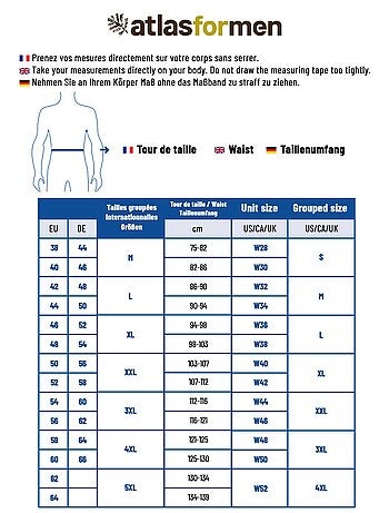 Jean Regular Taille Semi-Elastiquée - ATLAS FOR MEN