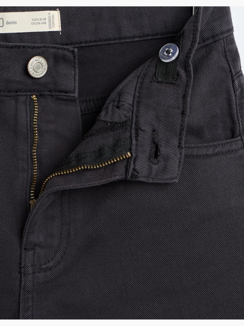 Jean skater, mo fashion Noir - Kiabi