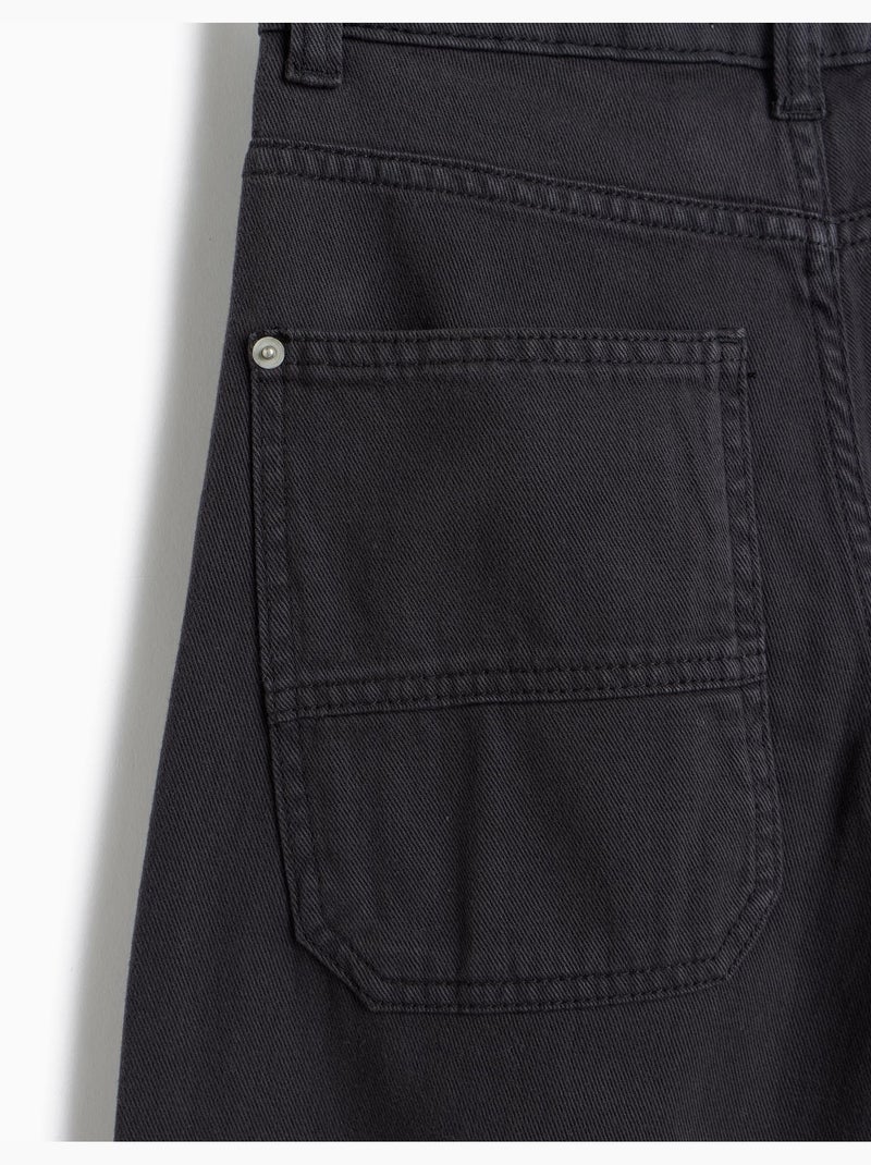 Jean skater, mo fashion Noir - Kiabi