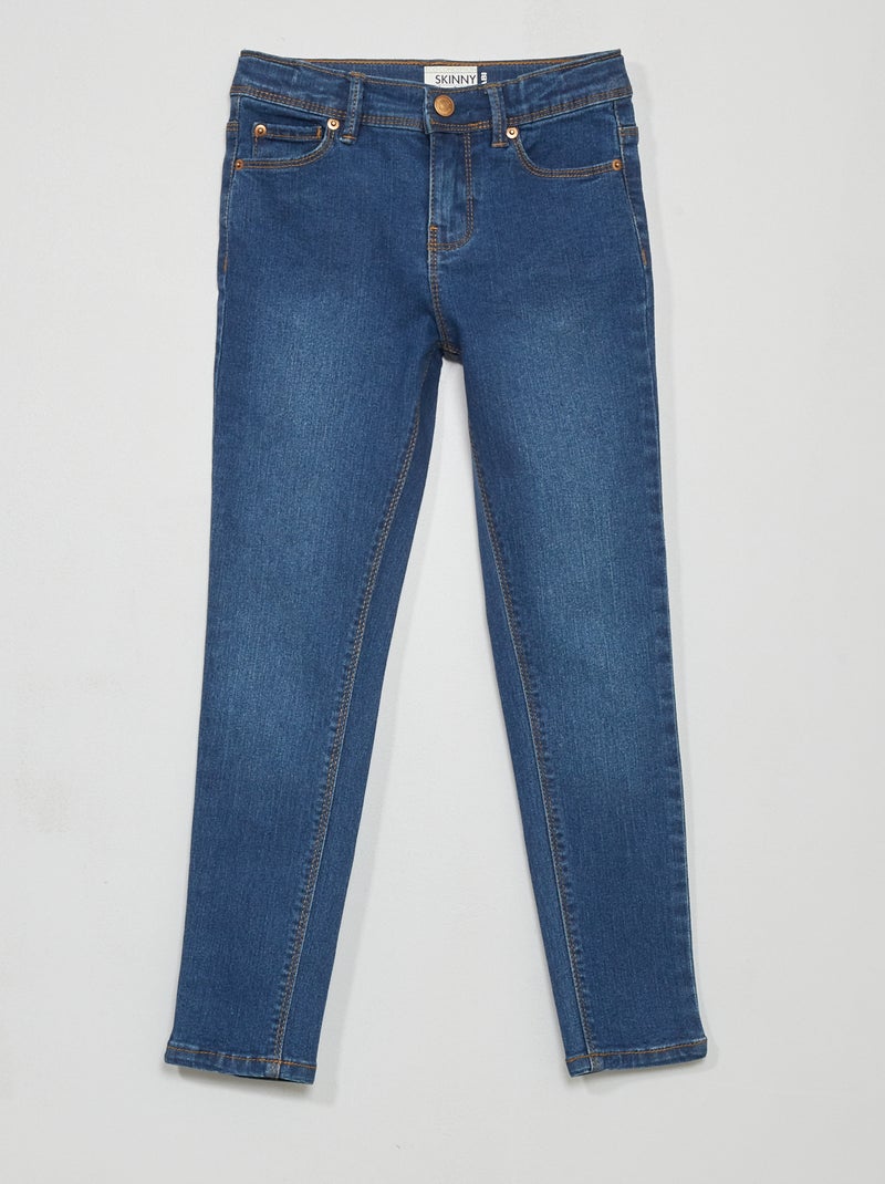 Jean skinny - 5 poches Bleu brut - Kiabi