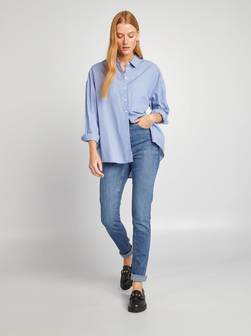 Jean skinny - L34 Bleu - Kiabi