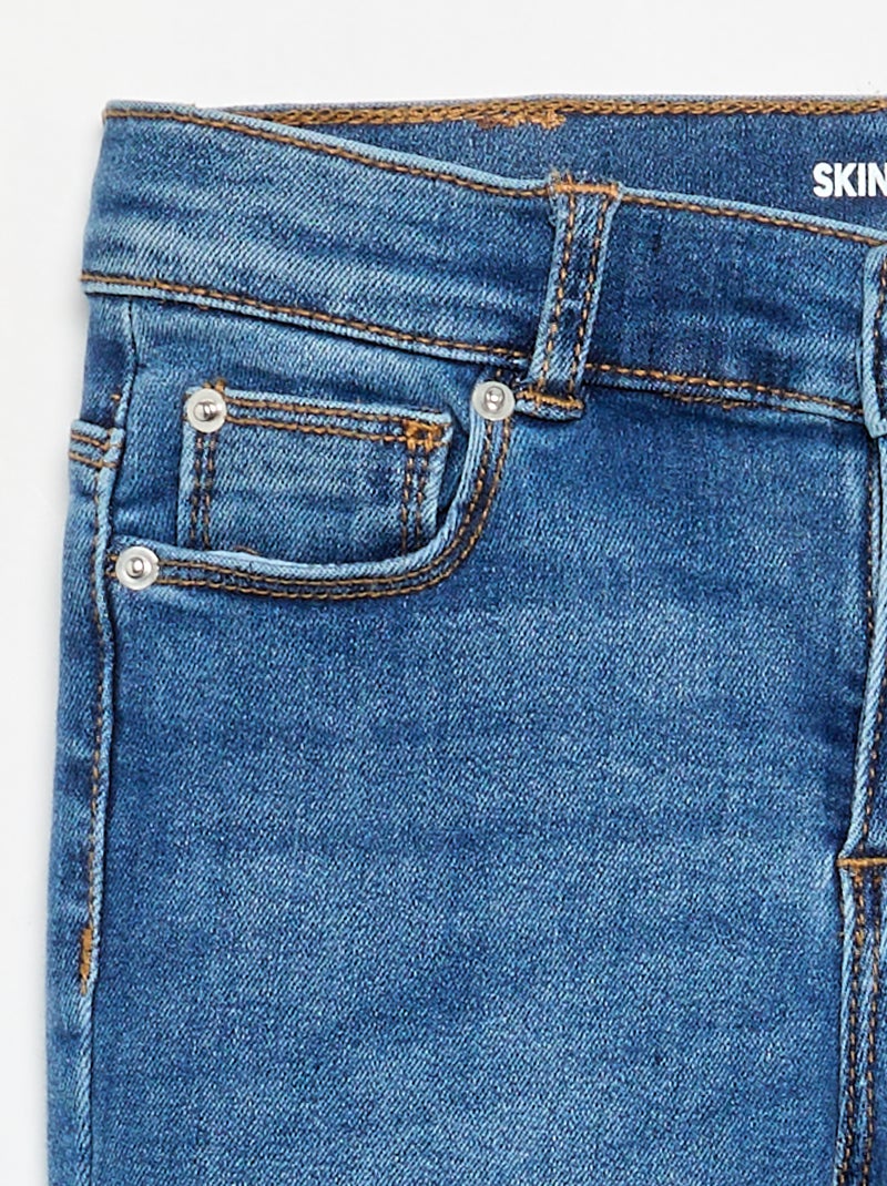 jean skinny 5 poches Bleu - Kiabi