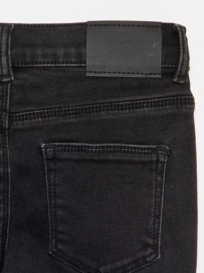 jean skinny 5 poches Noir - Kiabi