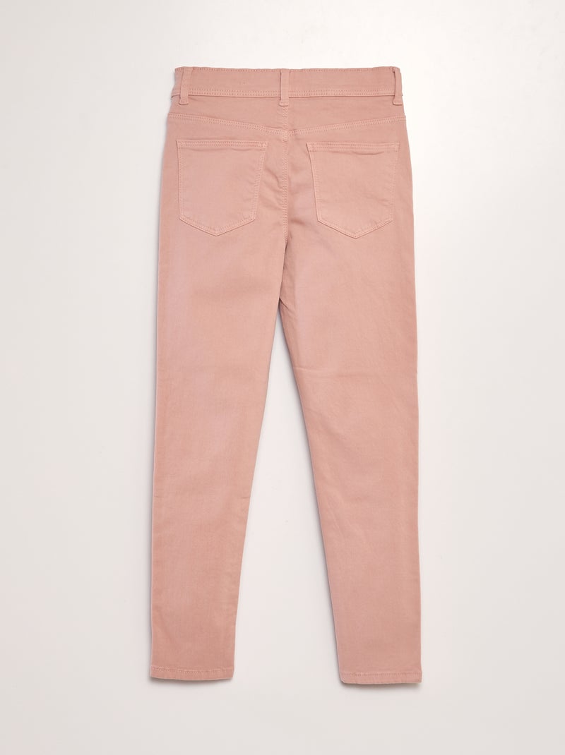 Jean skinny 5 poches Rose - Kiabi