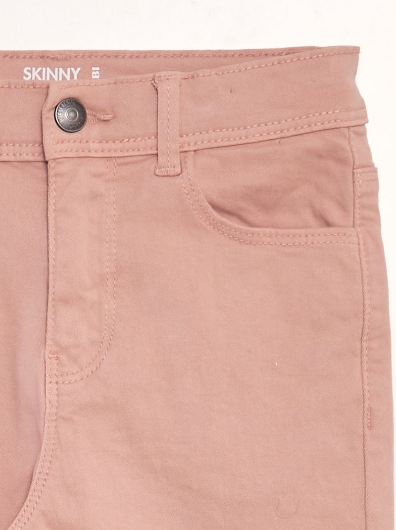 Jean skinny 5 poches Rose - Kiabi