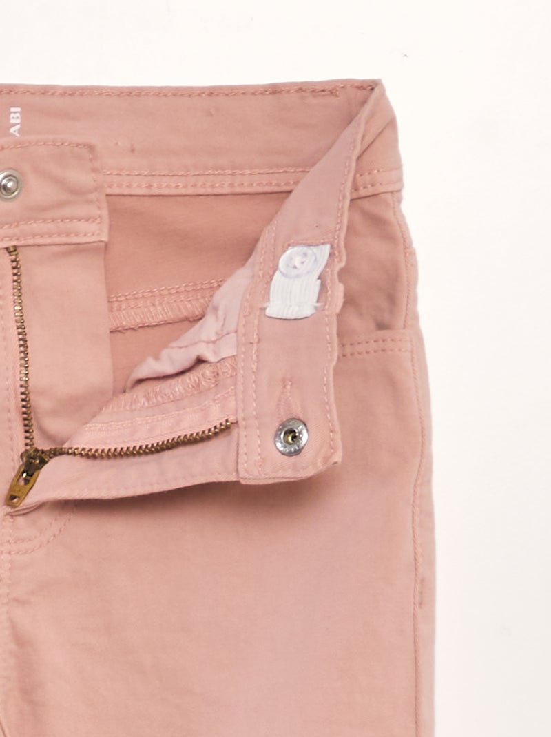 Jean skinny 5 poches Rose - Kiabi