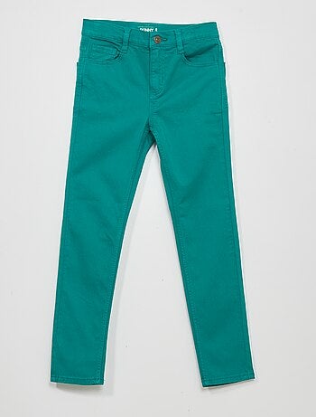 Pantalon en molleton avec imprimé - Toujours + chaud - Vert - Kiabi - 8.00€