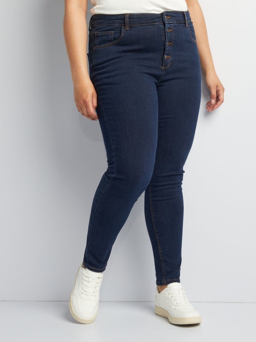 Jean skinny à taille haute - L32 - Kiabi
