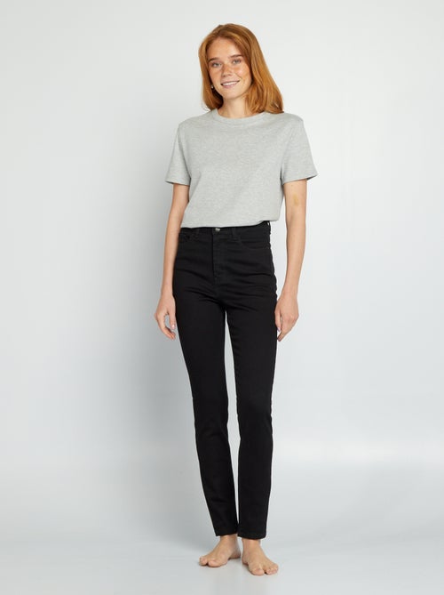 Jean skinny à taille haute - L32 - Kiabi