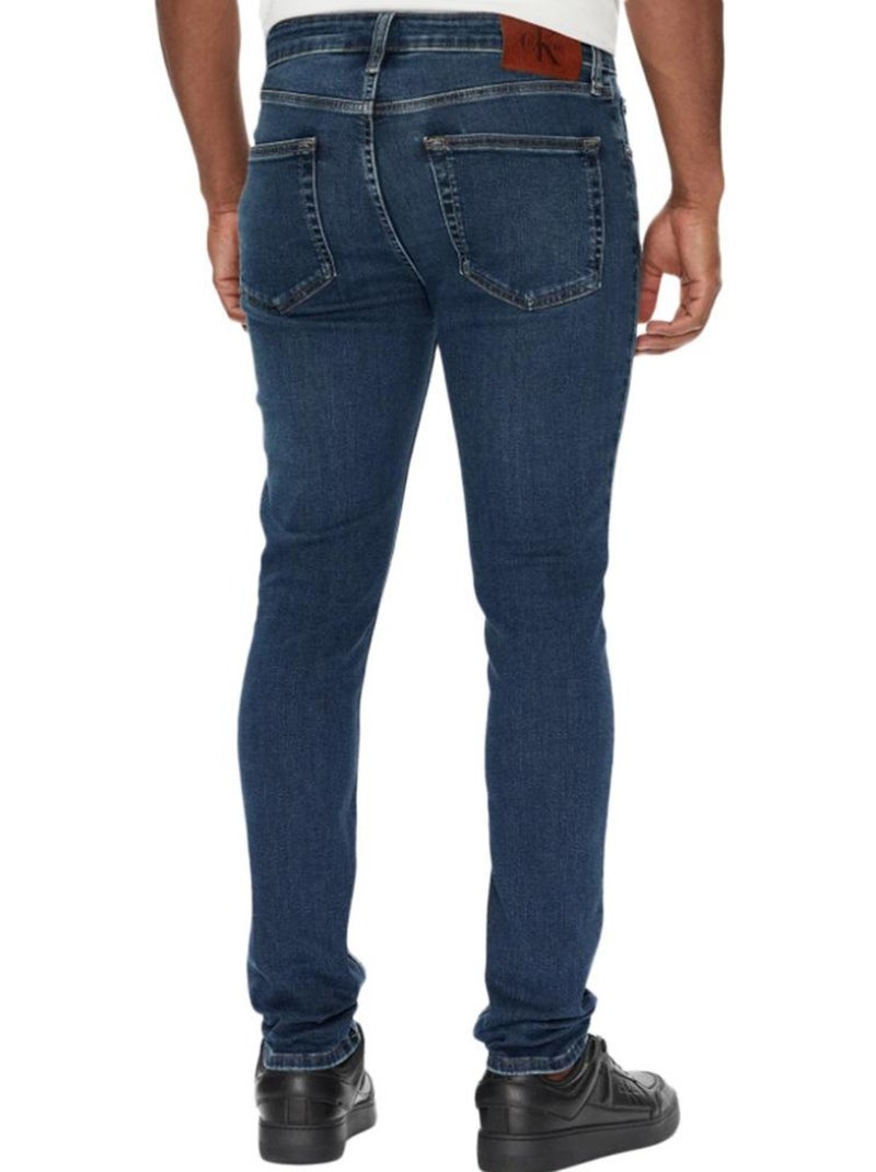 Jean Skinny Fit Homme Calvin Klein Jeans Bleu - Kiabi
