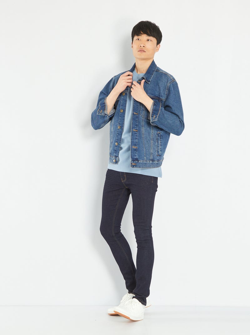 Jean skinny stretch - L32 Bleu - Kiabi