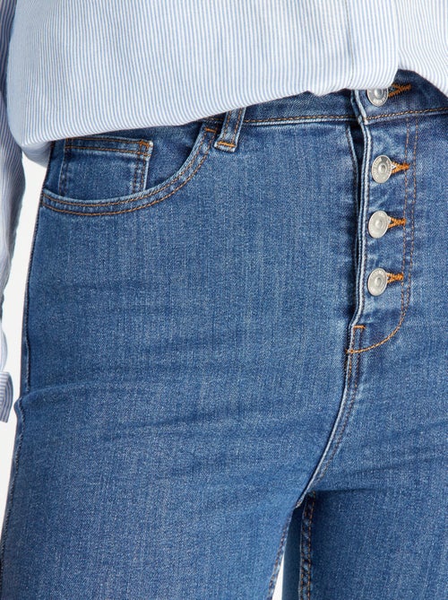 Jean skinny taille haute - Kiabi