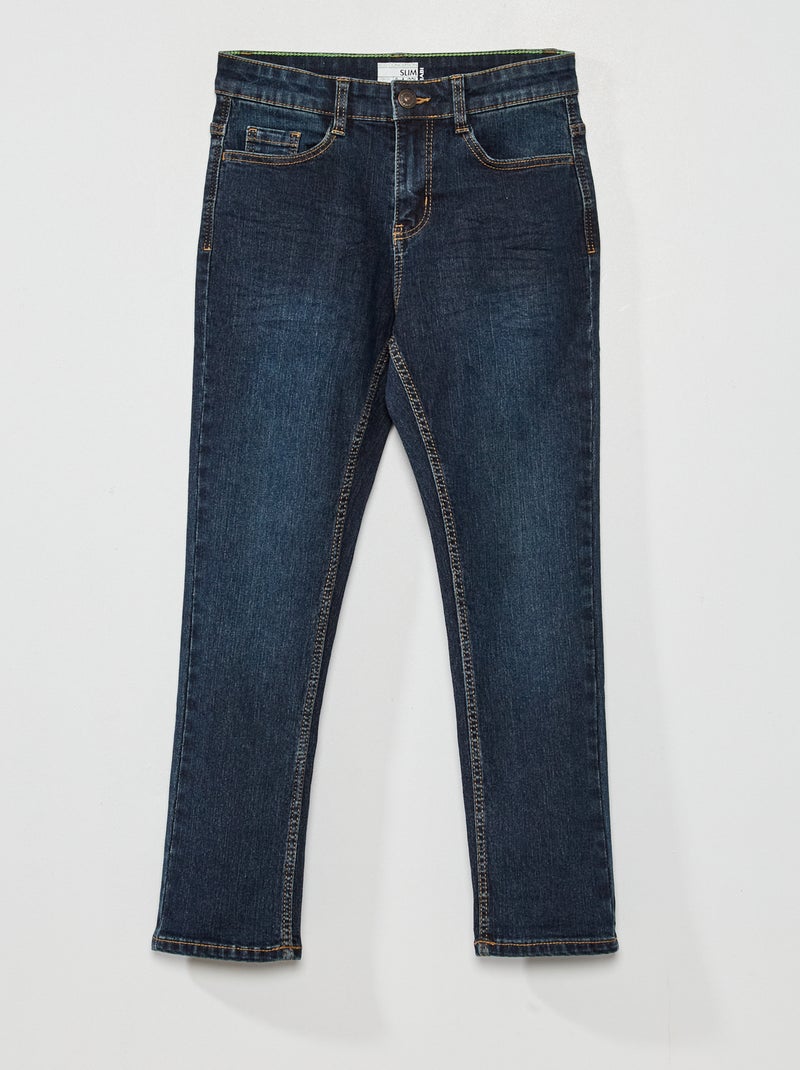 Jean slim - Coupe + confortable Bleu - Kiabi