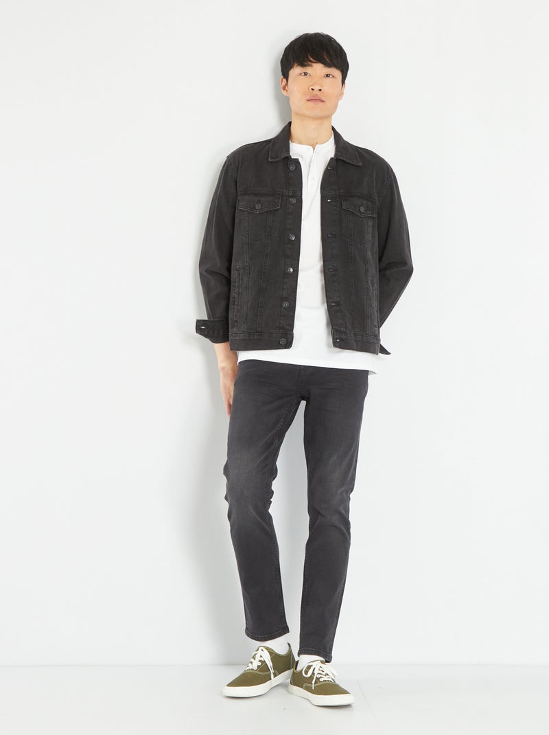 Jean slim - L30 Gris foncé - Kiabi