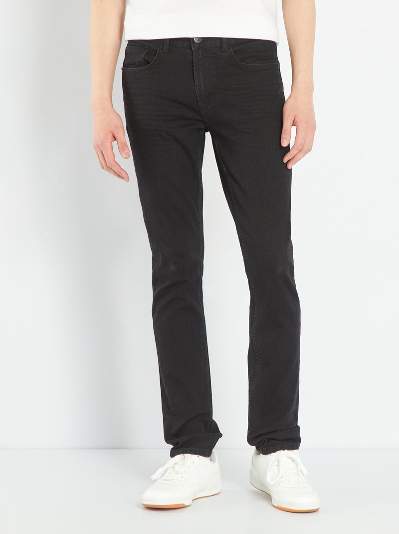 Jean slim - L30 Noir - Kiabi