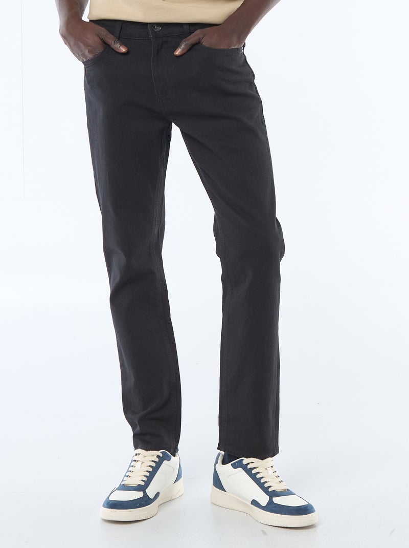 Jean slim - L30 Noir - Kiabi