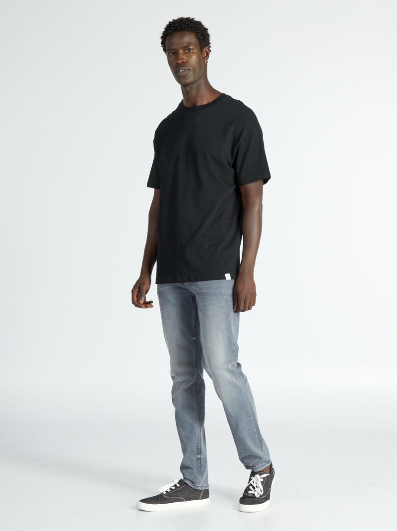 Jean slim - L32 Gris - Kiabi