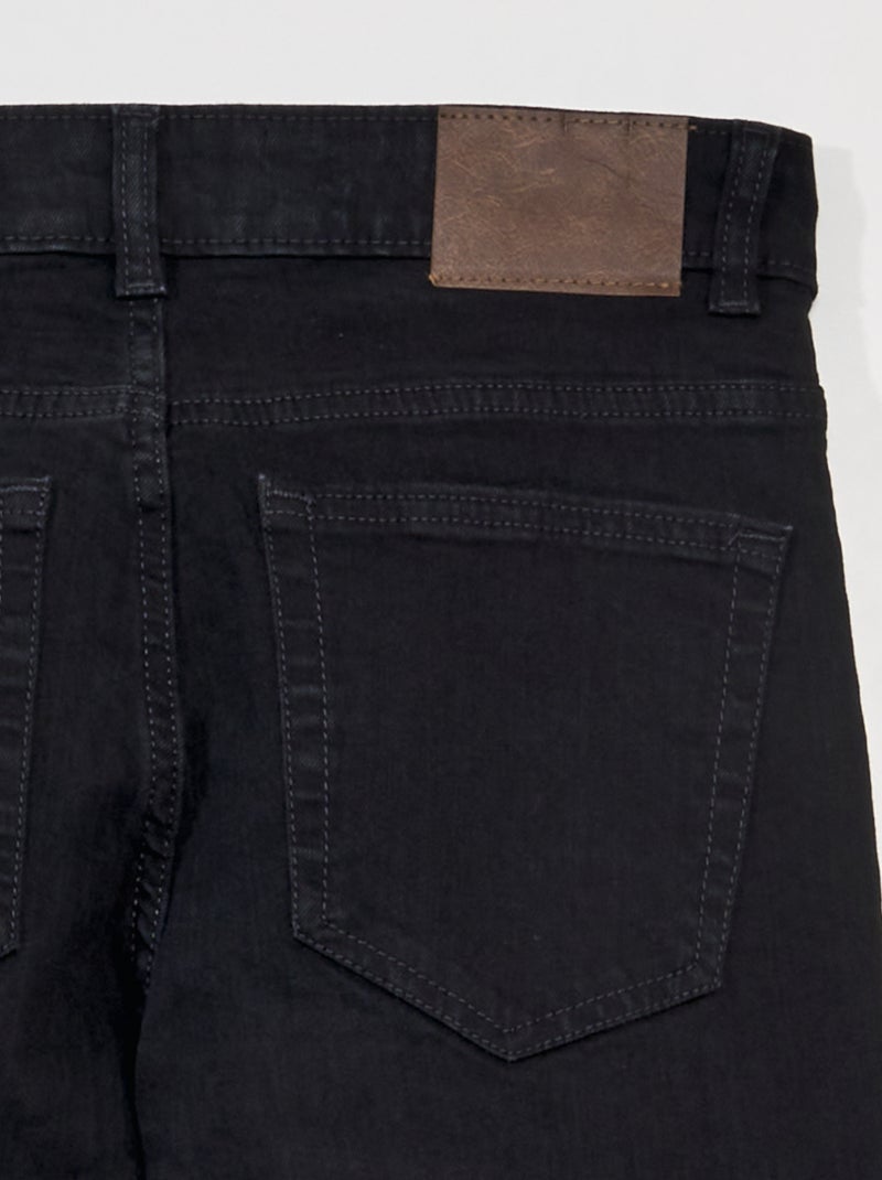 Jean slim - L32 Noir - Kiabi