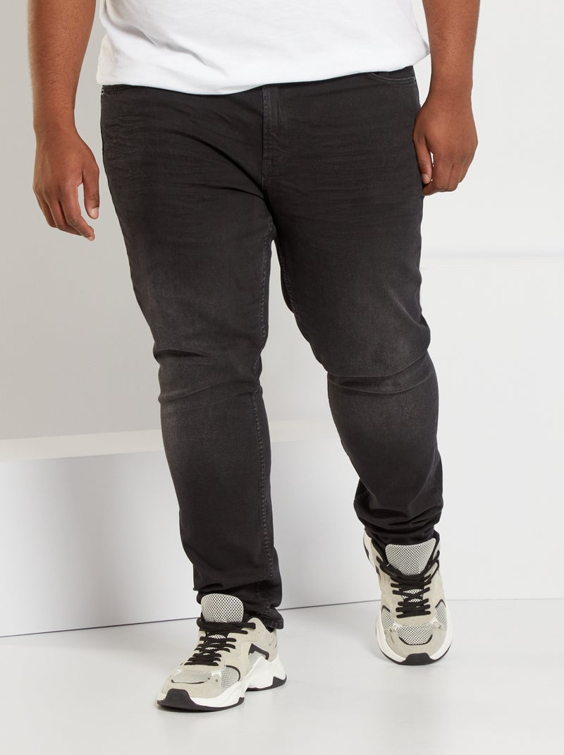 Jean slim - L32 noir - Kiabi