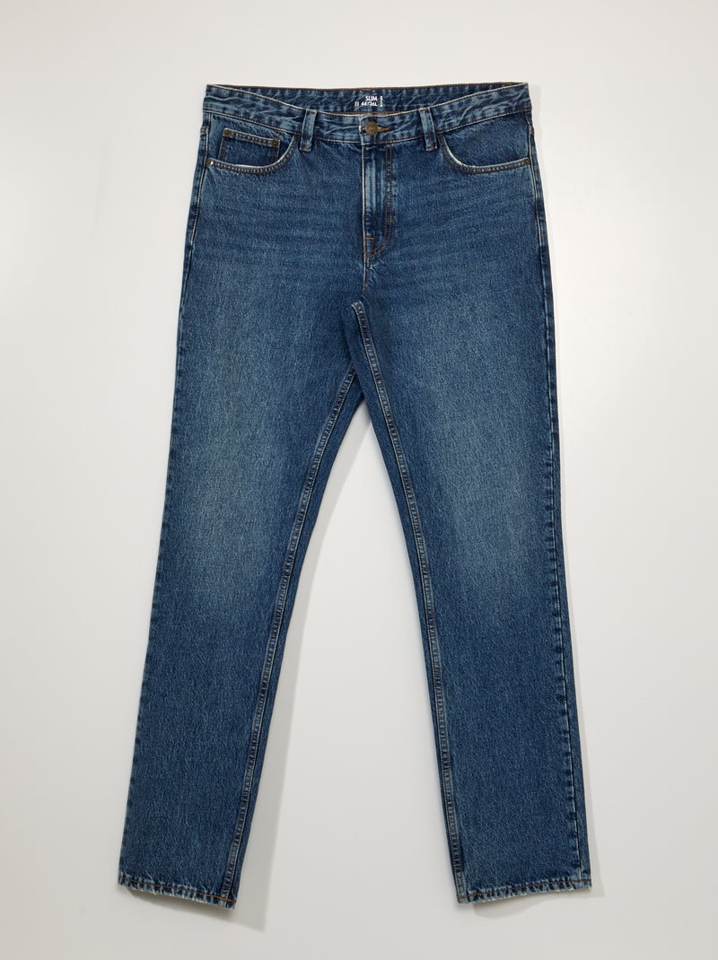 Jean slim - L36 +1m90 Bleu - Kiabi