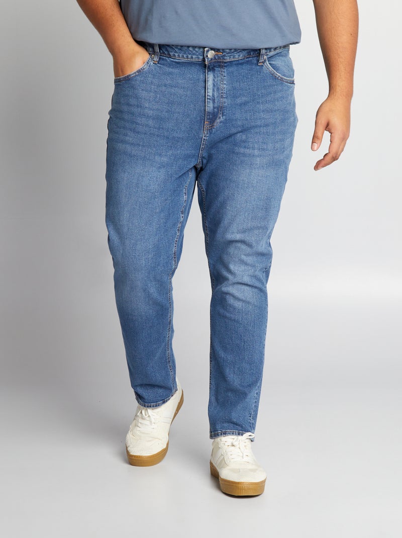 Jean slim à 5 poches - L30 Bleu - Kiabi