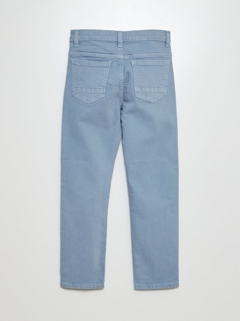 Jean slim à 5 poches Bleu - Kiabi