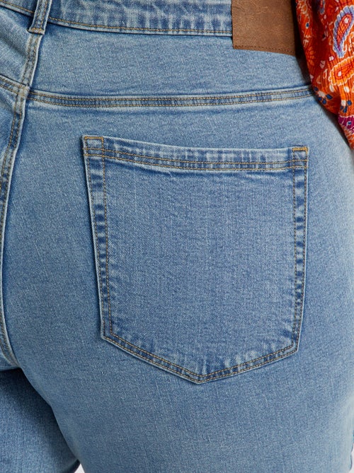 Jean slim à taille haute - L32 - Kiabi