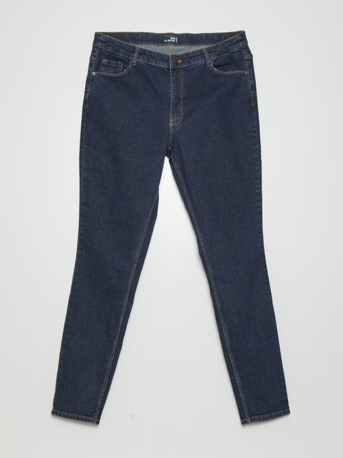 Jean slim à taille haute - L34 - Kiabi