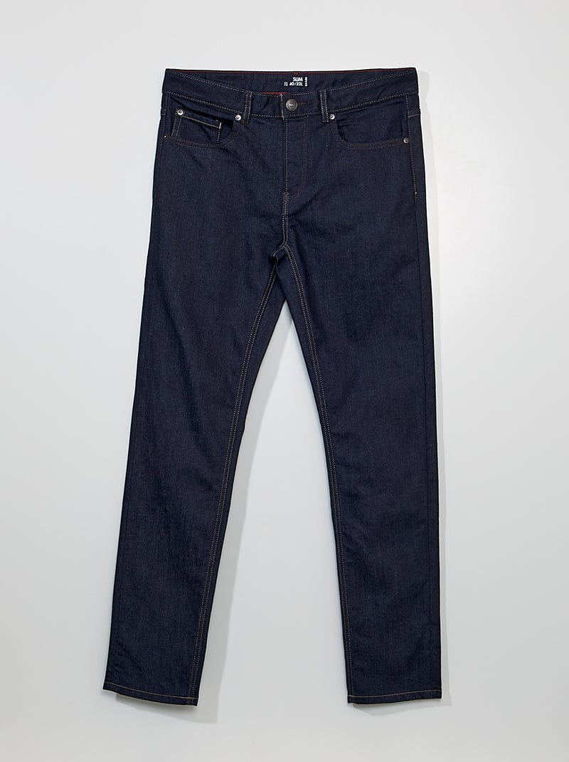 Jean slim à taille standard - L32 Brut - Kiabi
