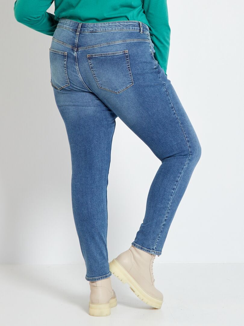 Jean slim en denim stretch Bleu - Kiabi