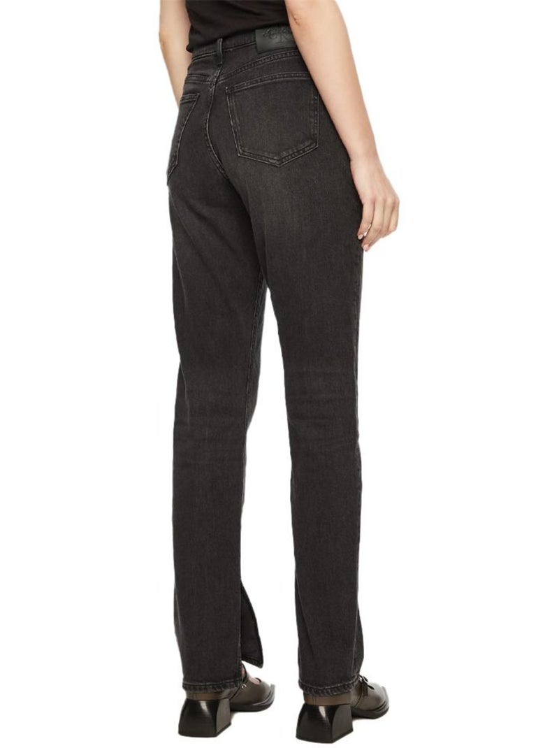 Jean Slim Femme Calvin Klein Jeans Authentic Gris Argenté - Kiabi