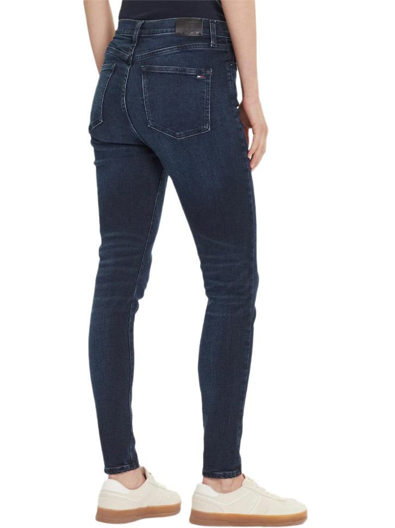 Jean Slim Femme Tommy Hilfiger Bleu - Kiabi