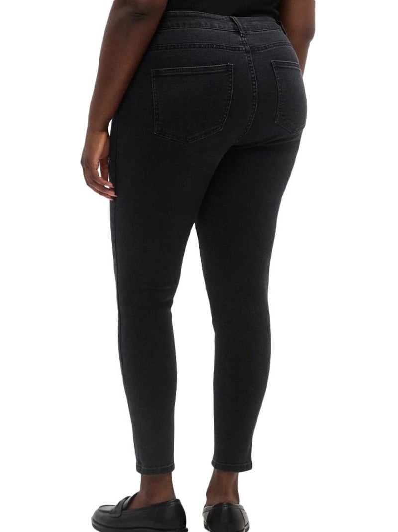 Jean slim femme vero moda Noir - Kiabi